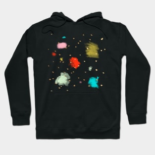 Cupcake Sprinkles, Dash of Gold Hoodie